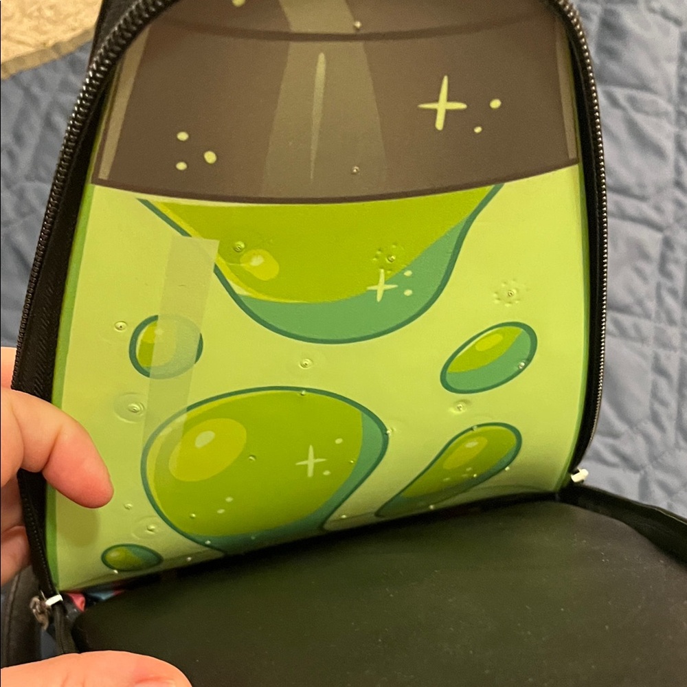 Stylish Lava Lamp Design ITA Crossbody Bag or backpack - Picture 7 of 10